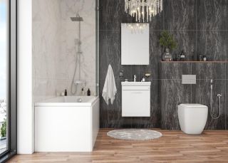 Шкаф-зеркало Onika Венеция 204201 42см белый